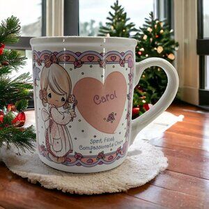 Vintage 1994 Carol Precious Moments Coffee Mug